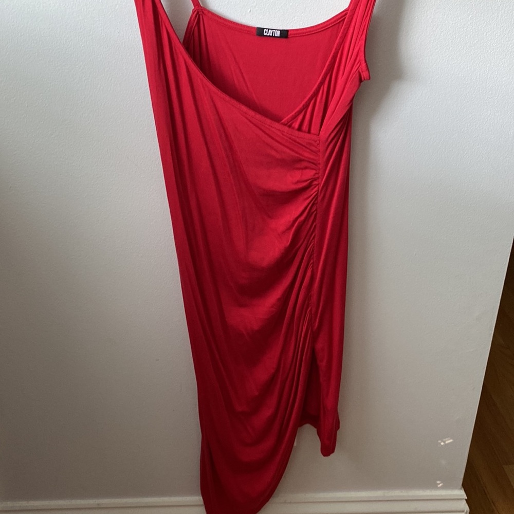 CLAYTON Red Dress - Picture 2 of 3